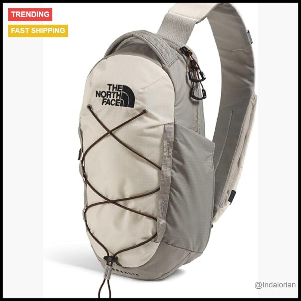 Crossbody Sling Bag Water Repellent Adjustable Strap Multiple Compartments